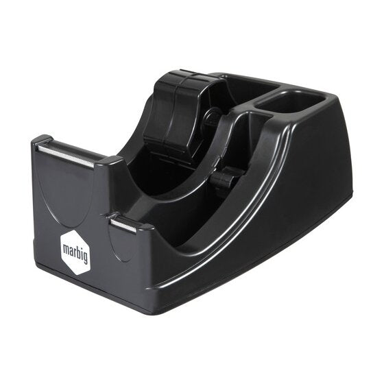 Marbig Professional 2 in 1 Heavy Duty Tape Dispnsr Black