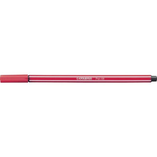 Stabilo Pen 68 Fibre Tip Pen Dark Red