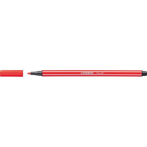 Stabilo Pen 68 Fibre Tip Pen Carmine