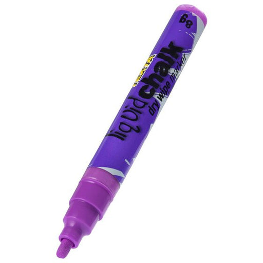 Texta Liquid Chalk Marker Dry Wipe Purple