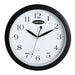 Carven Clock 250MM Black Frame