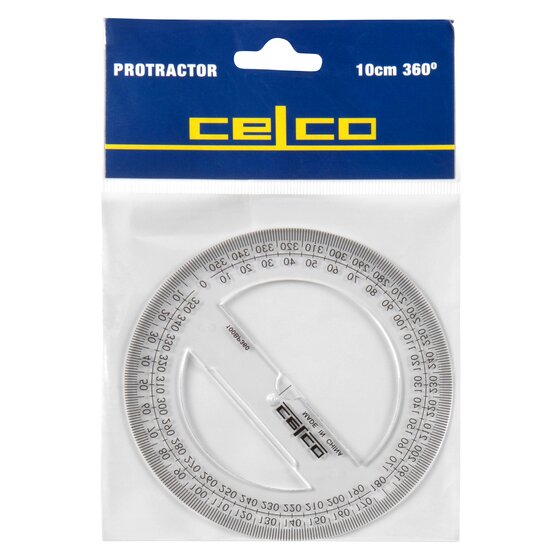 Celco Protractor 10CM 360DEG