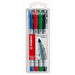 Stabilo Ohpen Universal Overhead Projector Pen Soluble Medium Asst Wall 4