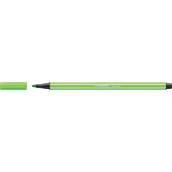 Stabilo Pen 68 Fibre Tip Pen Light Green