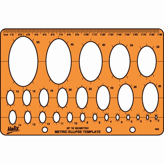 Helix Template Ellipse