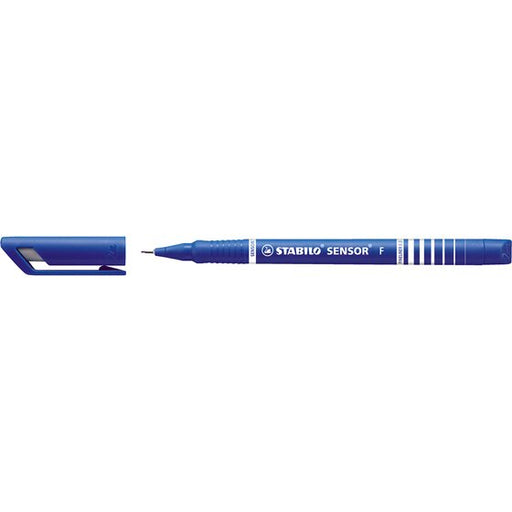 Stabilo Sensor Fineliner Blue Box 10