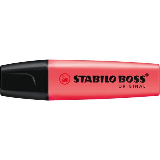 Stabilo Boss Highlighter Red Box 10