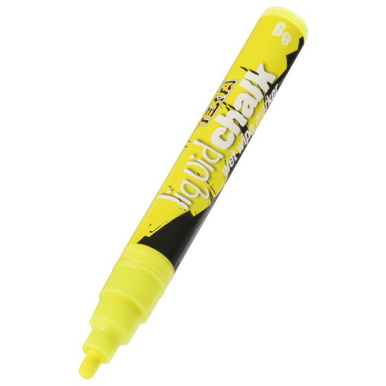 Texta Liquid Chalk Marker Wet Wipe Yellow