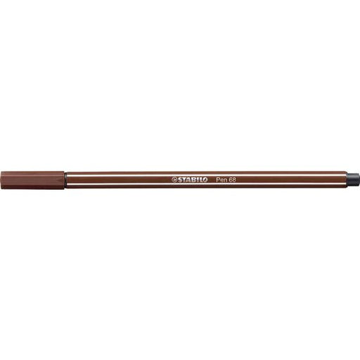 Stabilo Pen 68 Fibre Tip Pen Brown
