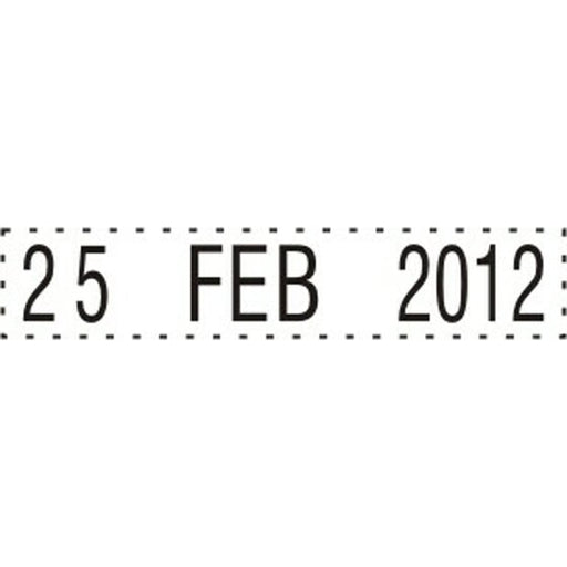 Deskmate Rubber Date Stamp 4MM 12 Year Band