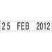 Deskmate Rubber Date Stamp 4MM 12 Year Band