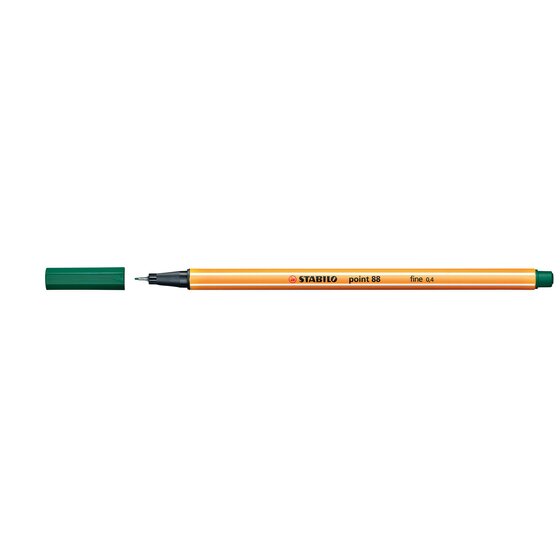 Stabilo Point 88 Fineliner Pine Green