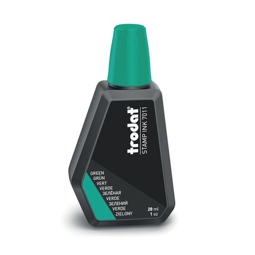 Trodat 7011 Stamp Pad Ink 28ML Green