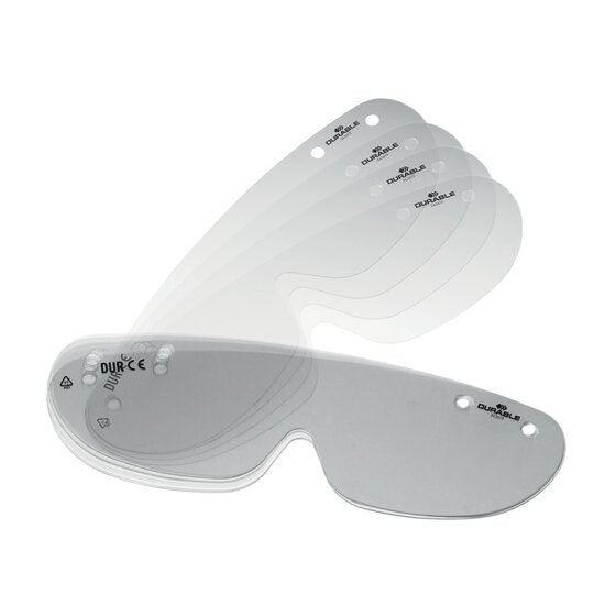 Durable Replacement Shields for Safety Glasses Pack 25