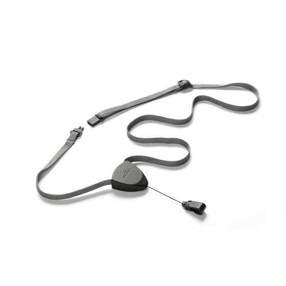 Durable Textile Lanyard Flex with Badge Reel PACK10