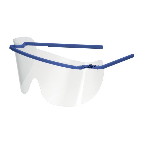 Durable Safety Glasses Navy,pack 25
