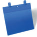 Durable Logistic Pockets with Fastening Straps A4 Landscape PACK50 Blue