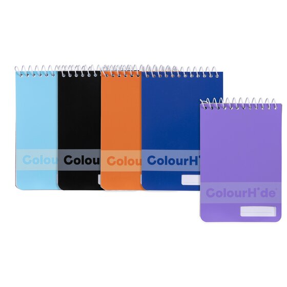 Colourhide Notebook Pocket 96PAGE 5 Pack