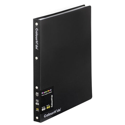 Colourhide Display Book Refillable 40 Sheet