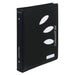 Colourhide Ring Binder Zipper Black