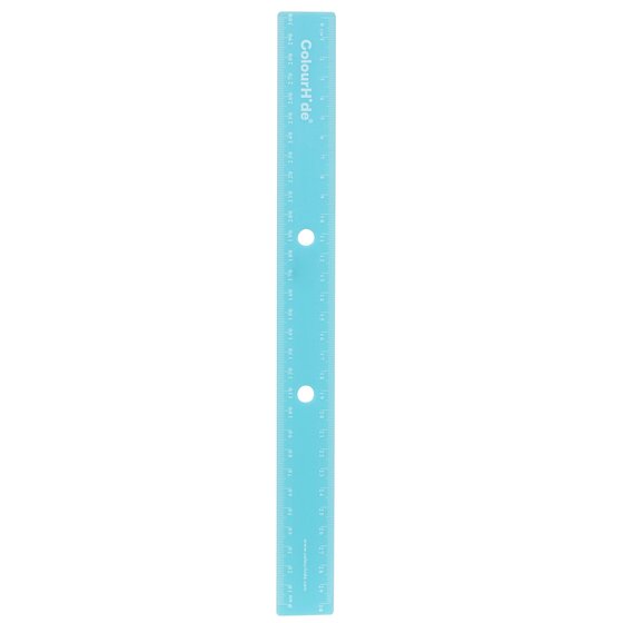 Colourhide Bindermate Ruler 30CM