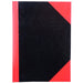 Cumberland Red & Black Notebook Gloss A6 100 Leaf