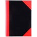 Cumberland Red & Black Notebook Gloss A5 200 Leaf