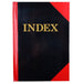 Cumberland Red & Black A5 100 Leaf Indexed