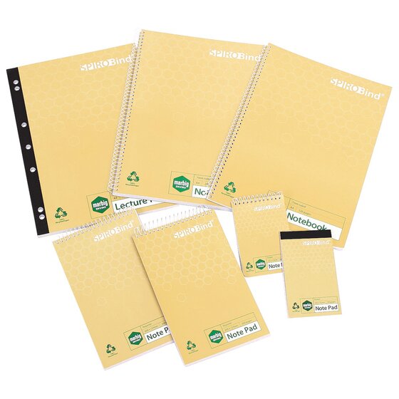 Marbig Pocket Notebook Large 96PAGE Recycled