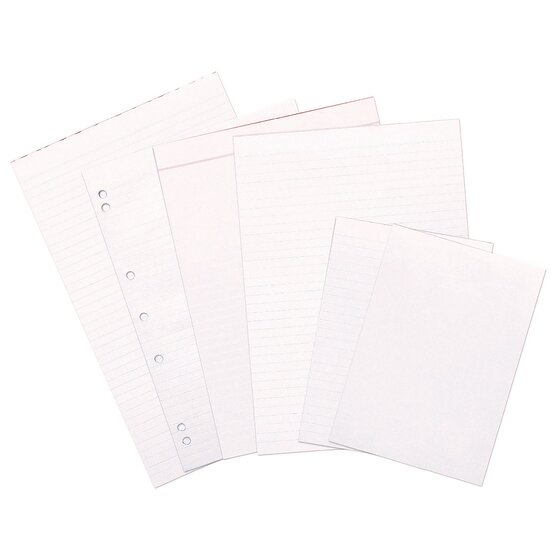 Marbig Office Writing Pad Writing Office Ruled A4 100 Le