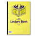 Spirax 907 Lecture Pad A4 140 Page S/O