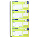 Spirax 550 Telephone Message Book 279X144MM Pack 4
