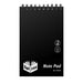 Spirax P563B PP Notebook Reporters 200X127MM 300 Page Black T/O
