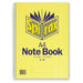 Spirax 595 Note Book 120 Pages Srt Pocketed A4 S/O