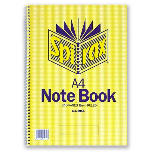 Spirax 595A Notebook A4 Houndstooth Srt