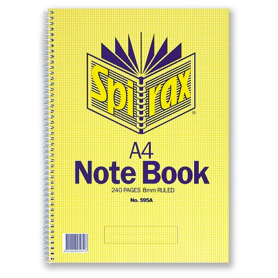 Spirax 595A Notebook A4 Houndstooth Srt