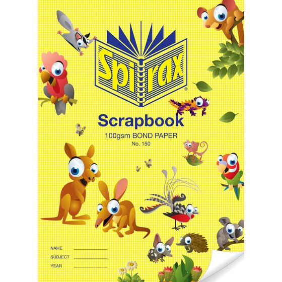 Spirax 150 Scrapbook 64PAGE 335X245MM 100GSM