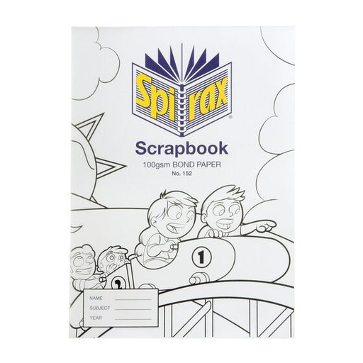 Spirax 152 Scrapbook 64 Page 335X245MM 100GSM PP Cl