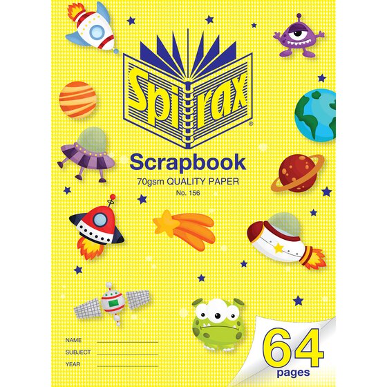 Spirax Scrapbook 70GSM 64PAGE