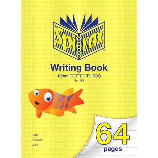 Spirax 161 Writing Book 64 Page 335X240MM 18MM Dotted