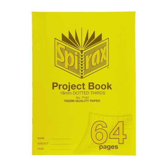 Spirax P162 Project Book 330X240 18MM Dt 64PAGE