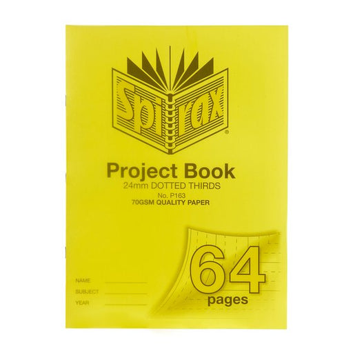 Spirax P163 Project Book 330X240 24MM Dt 64PAGE