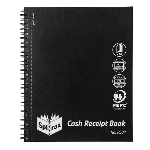 Spirax P504 Cash Receipt Quarto Quatro