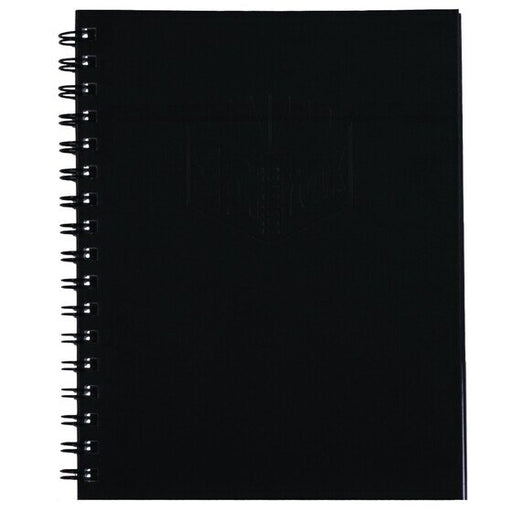 Spirax 511 Hard Cover Book 225X175MM 200 Page Black