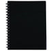 Spirax 511 Hard Cover Book 225X175MM 200 Page Black
