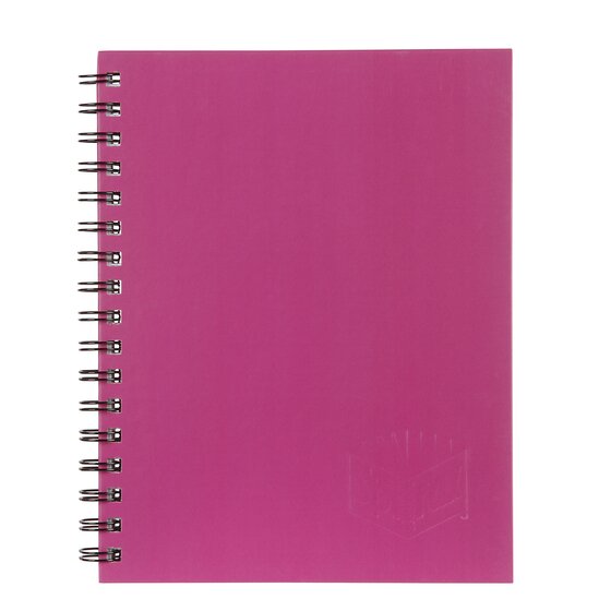 Spirax 512 Hard Cover Book A4 200 Page Pink