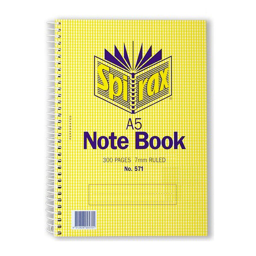 Spirax 571 Notebook A5 300 Page S/O