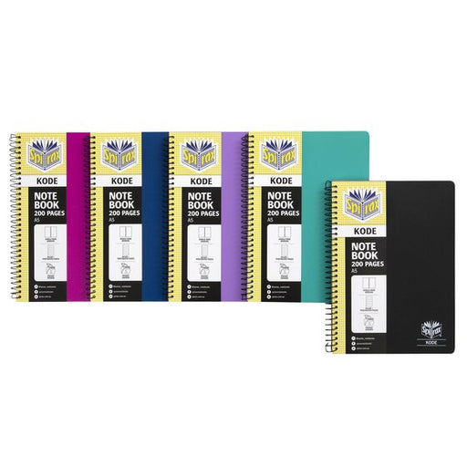 Spirax Kode Notebook P963 A5 200PAGE