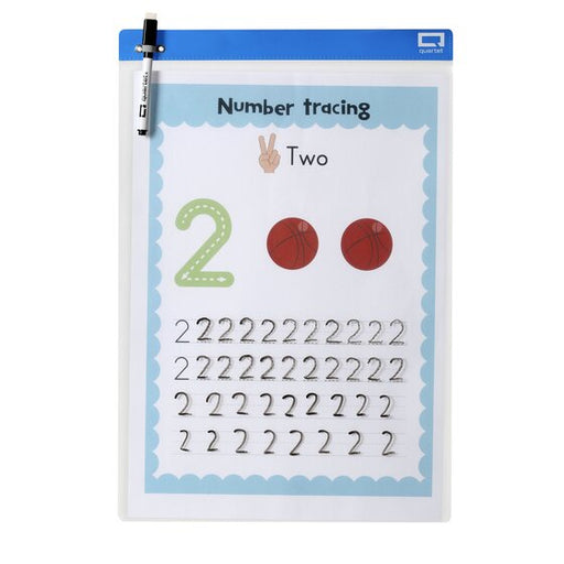 Quartet Flex Dry Erase Pocket Sleeve A3 PK5