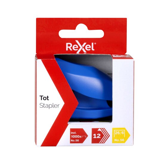 Rexel Tot Stapler Mini Blue